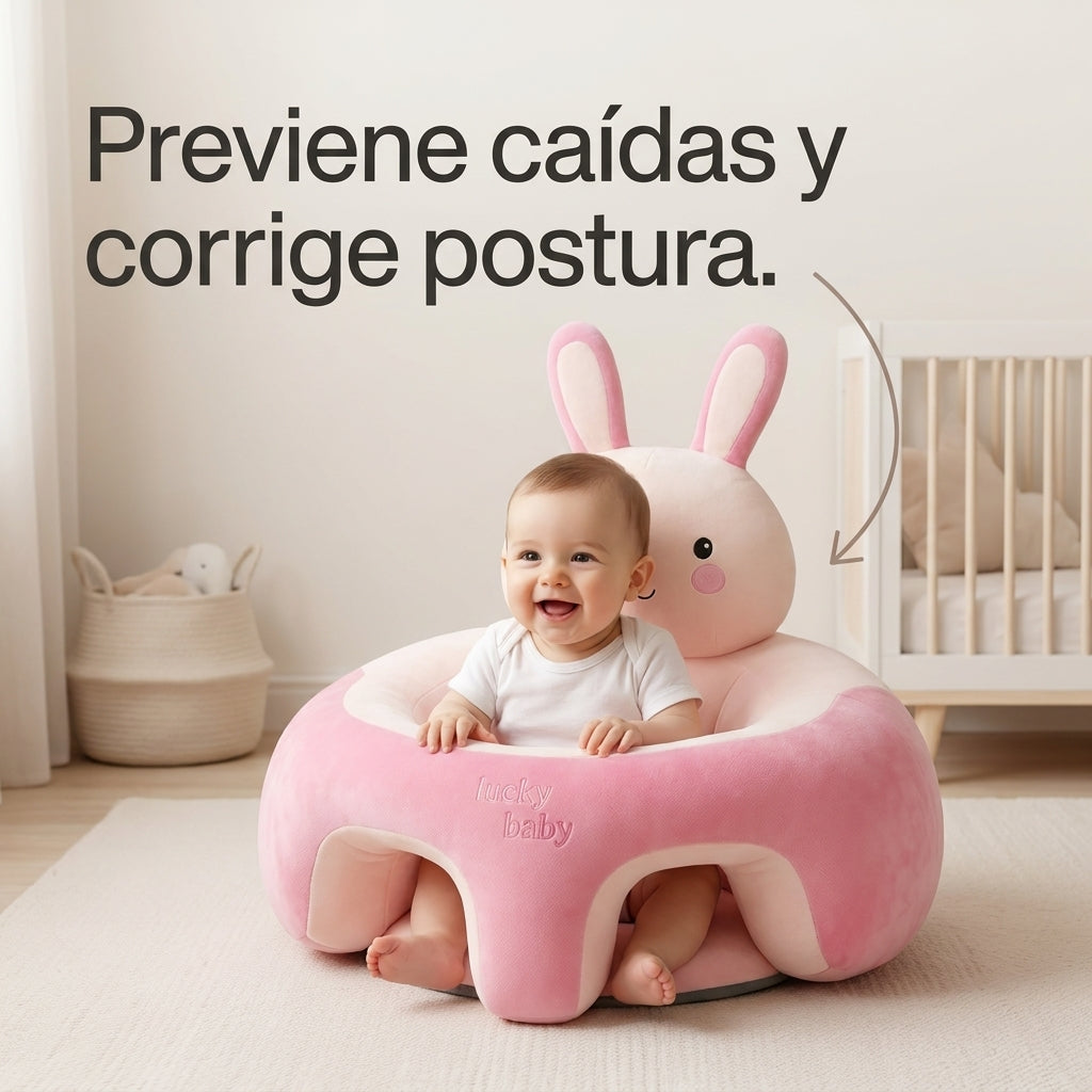 Tectlix BabyShield - Seguridad 360º para que tu bebé se siente solo, sin riesgo de caídas.