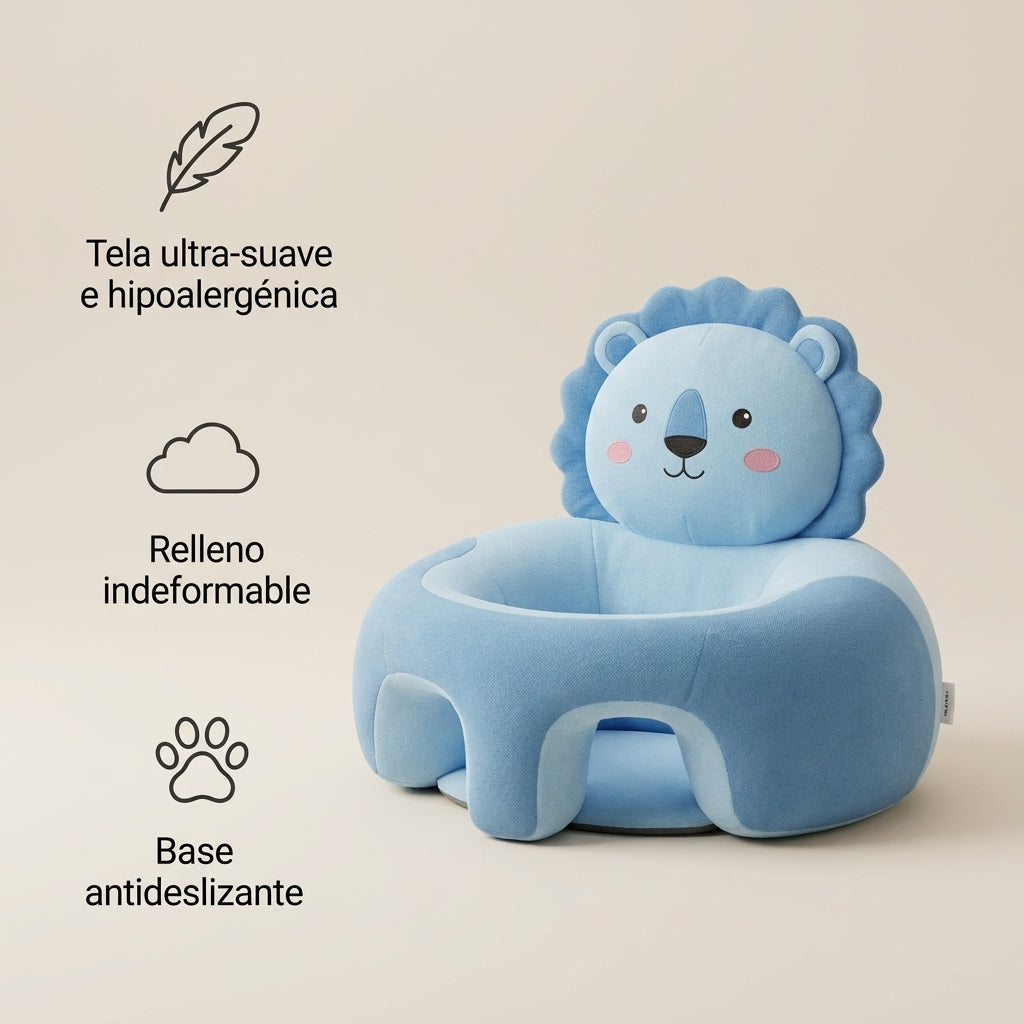 Tectlix BabyShield - Seguridad 360º para que tu bebé se siente solo, sin riesgo de caídas.