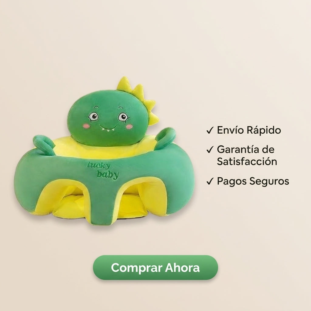 Tectlix BabyShield - Seguridad 360º para que tu bebé se siente solo, sin riesgo de caídas.