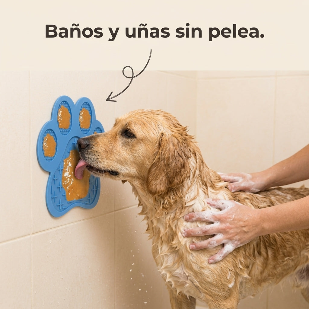 CalmLick: baños y uñas sin pelea