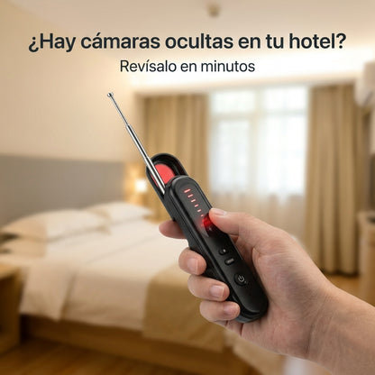 SafeScan: ¿hay cámaras ocultas en tu hotel? Revísalo en minutos