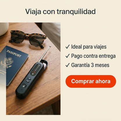 SafeScan: viaja con tranquilidad, garantía de 3 meses